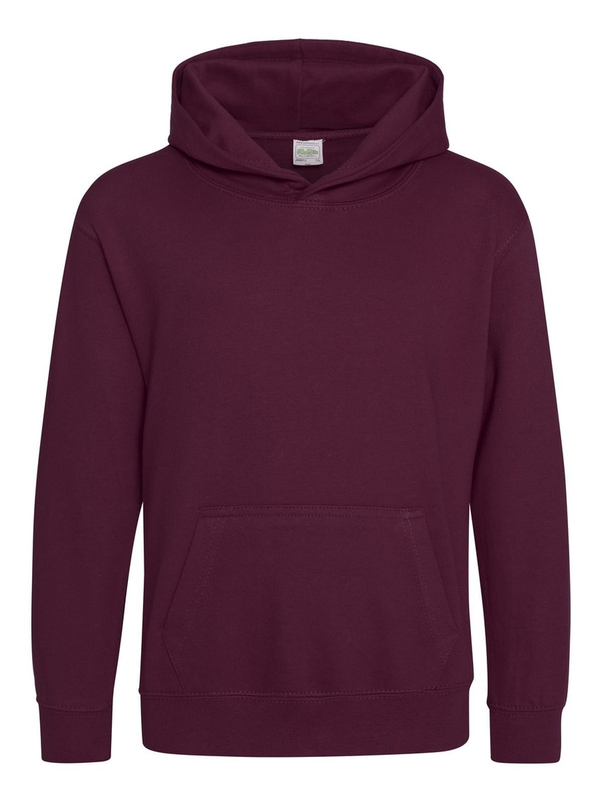 Kids Hoodie Just Hoods by AWDis Burgundy