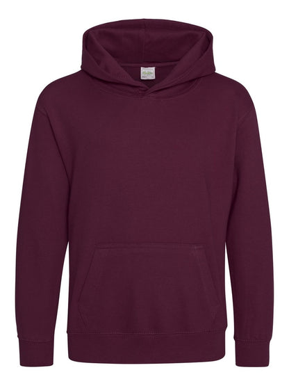 Kids Hoodie Just Hoods by AWDis Burgundy
