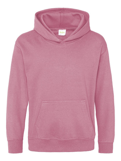 Kids Hoodie Just Hoods by AWDis Dusty Pink