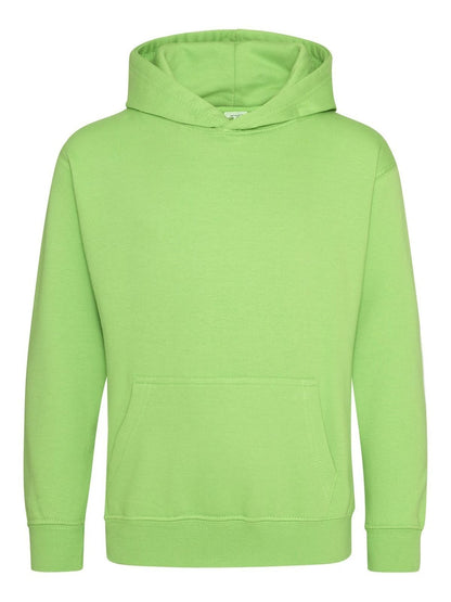 Kids Hoodie Just Hoods by AWDis Lime Green