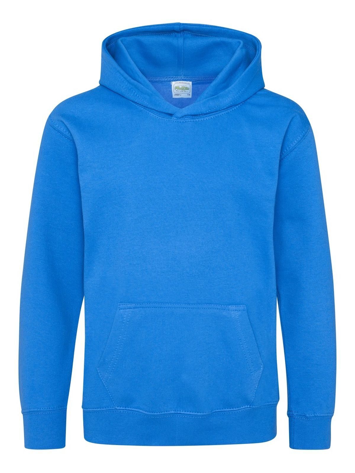 Kids Hoodie Just Hoods by AWDis Sapphire Blue