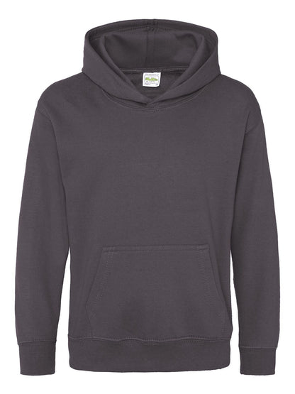 Kids Hoodie Just Hoods by AWDis Storm Grey