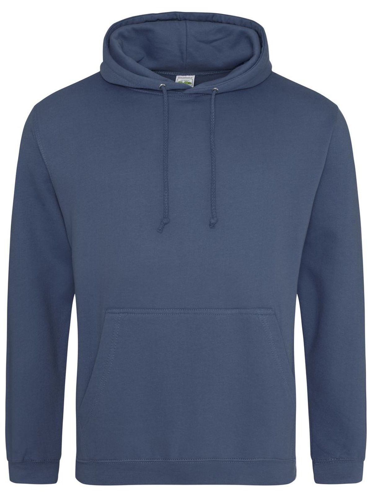 College Hoodie - Felpa cappuccio Just Hoods by AWDis Airforce Blue