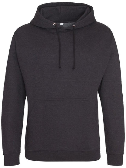 College Hoodie - Felpa cappuccio Just Hoods by AWDis Black Smoke