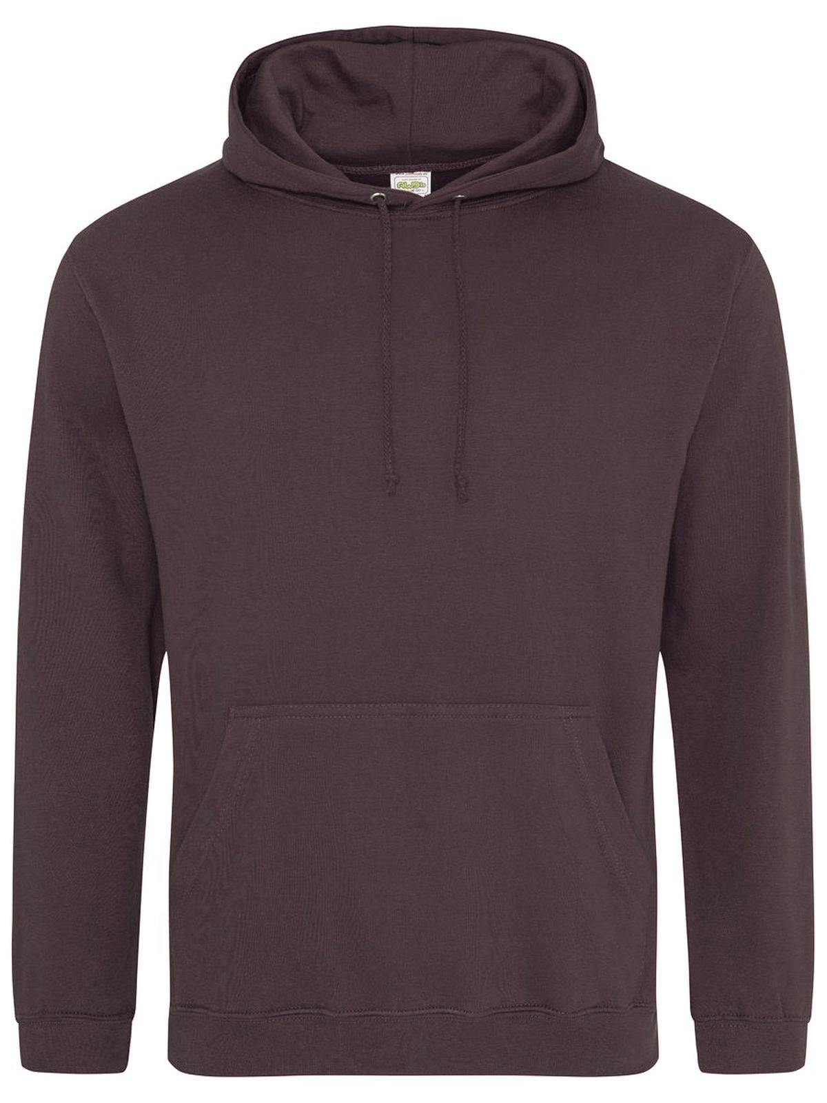 College Hoodie - Felpa cappuccio Just Hoods by AWDis Burgundy Smoke