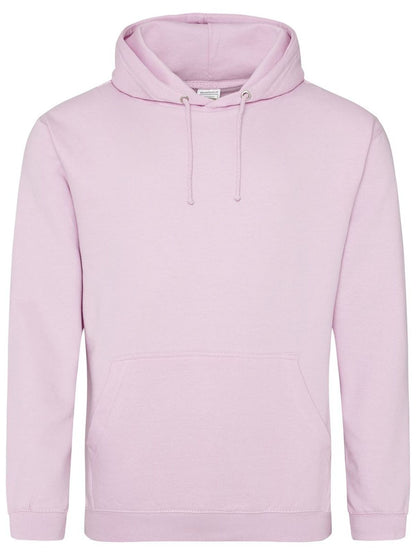 College Hoodie - Felpa cappuccio Just Hoods by AWDis Baby Pink