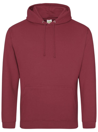 College Hoodie - Felpa cappuccio Just Hoods by AWDis Brick Red
