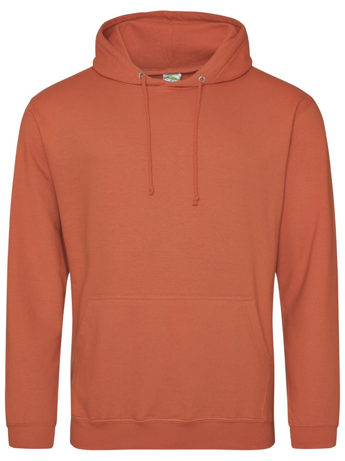 College Hoodie - Felpa cappuccio Just Hoods by AWDis Burnt Orange