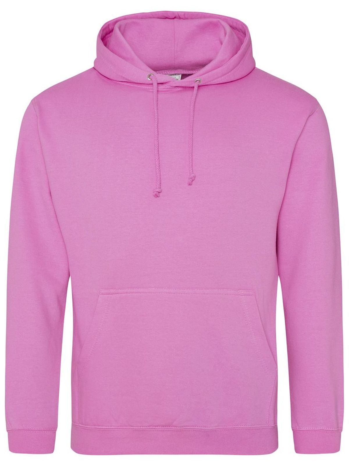 College Hoodie - Felpa cappuccio Just Hoods by AWDis Candyfloss Pink