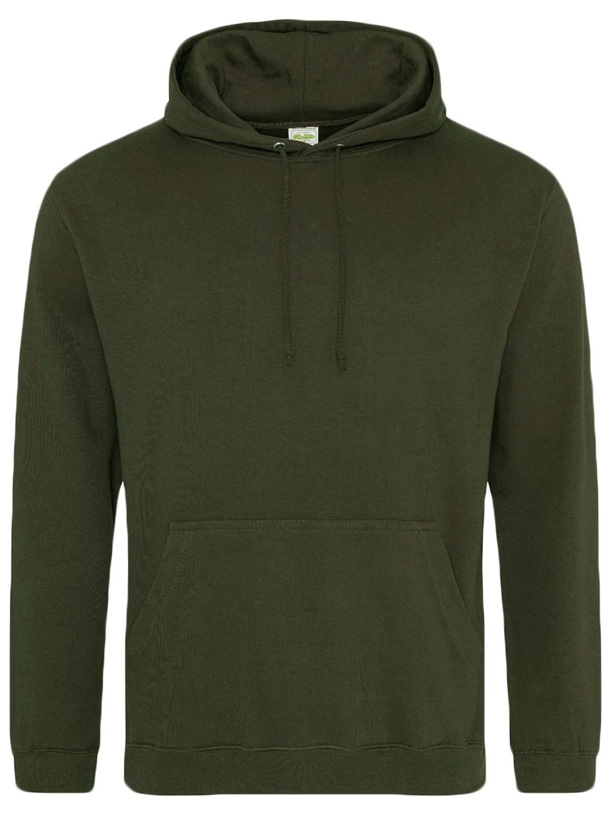 College Hoodie - Felpa cappuccio Just Hoods by AWDis Combat Green