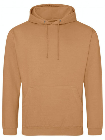 College Hoodie - Felpa cappuccio Just Hoods by AWDis Caramel Latte