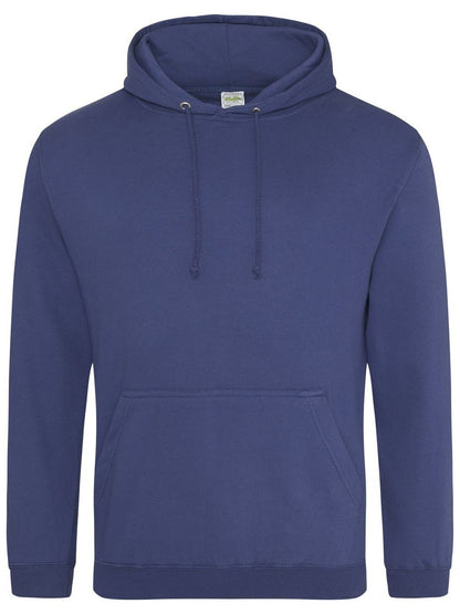 College Hoodie - Felpa cappuccio Just Hoods by AWDis Denim Blue