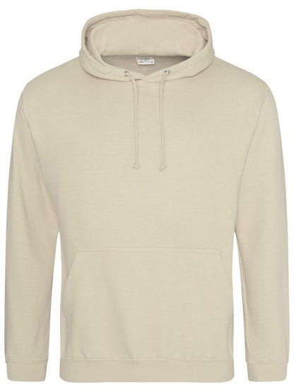 College Hoodie - Felpa cappuccio Just Hoods by AWDis Desert Sand