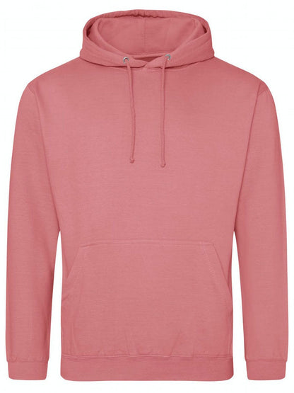 College Hoodie - Felpa cappuccio Just Hoods by AWDis Dusty Rose