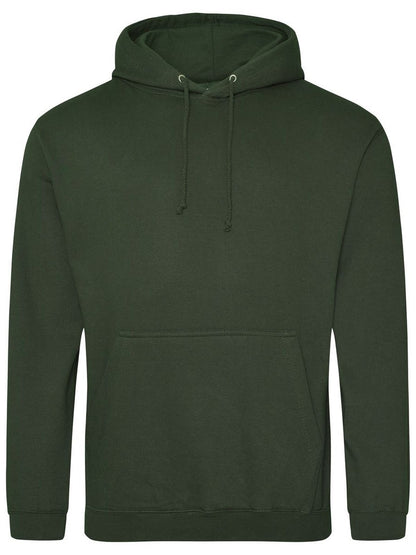 College Hoodie - Felpa cappuccio Just Hoods by AWDis Forest Green