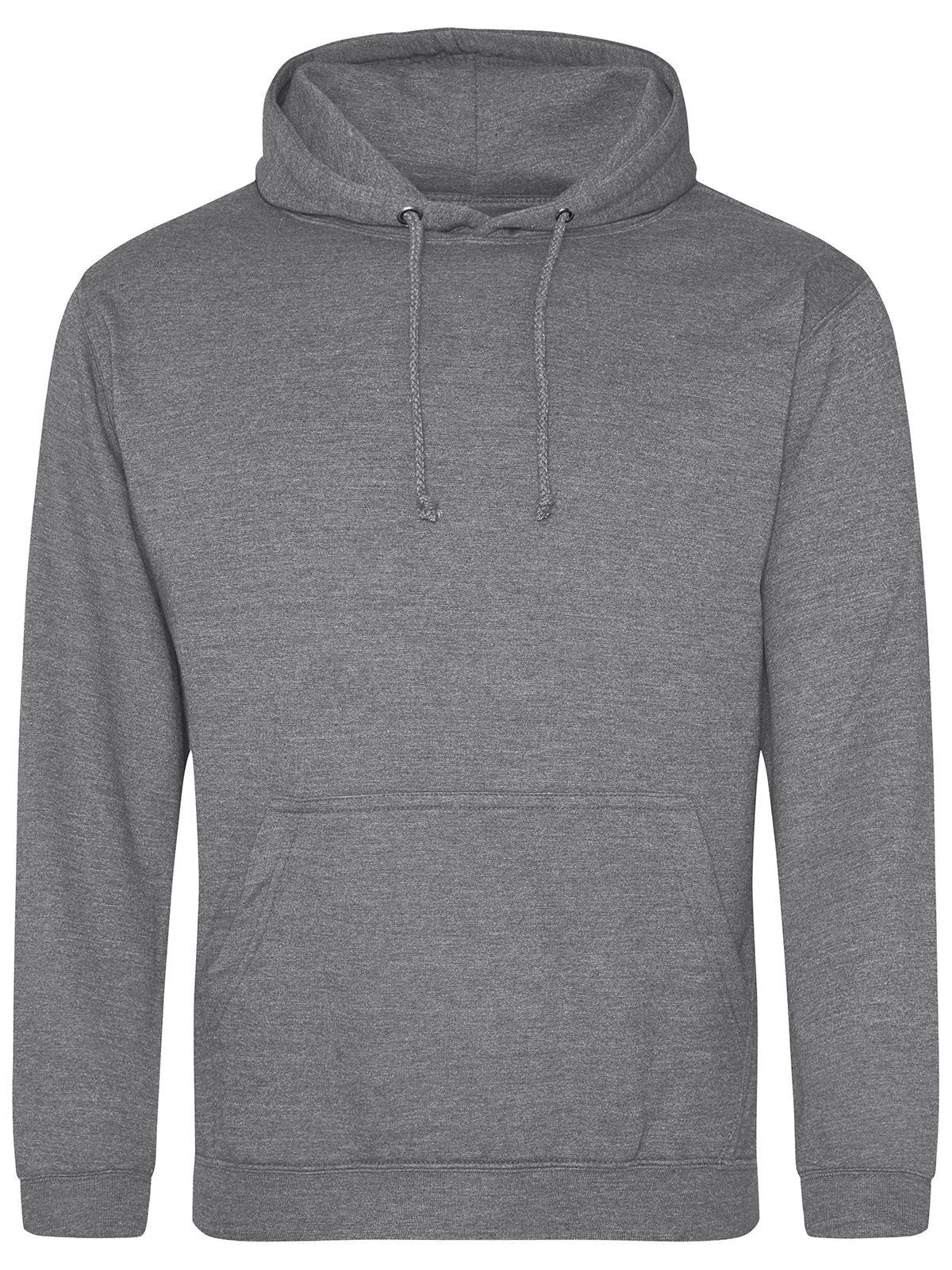 College Hoodie - Felpa cappuccio Just Hoods by AWDis Graphite Heather