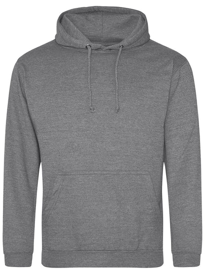 College Hoodie - Felpa cappuccio Just Hoods by AWDis Graphite Heather