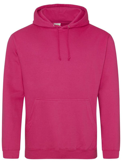 College Hoodie - Felpa cappuccio Just Hoods by AWDis Hot Pink
