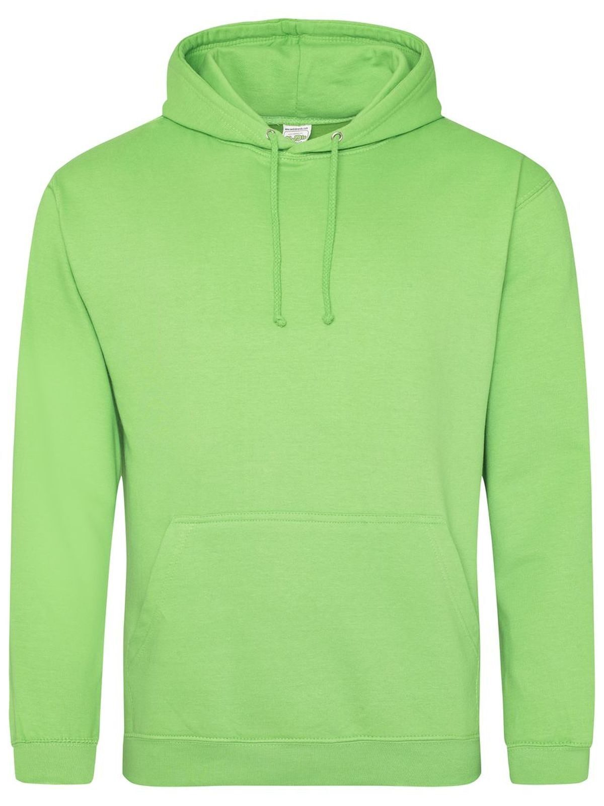 College Hoodie - Felpa cappuccio Just Hoods by AWDis Lime Green