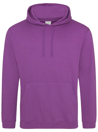 College Hoodie - Felpa cappuccio Just Hoods by AWDis Magenta Magic