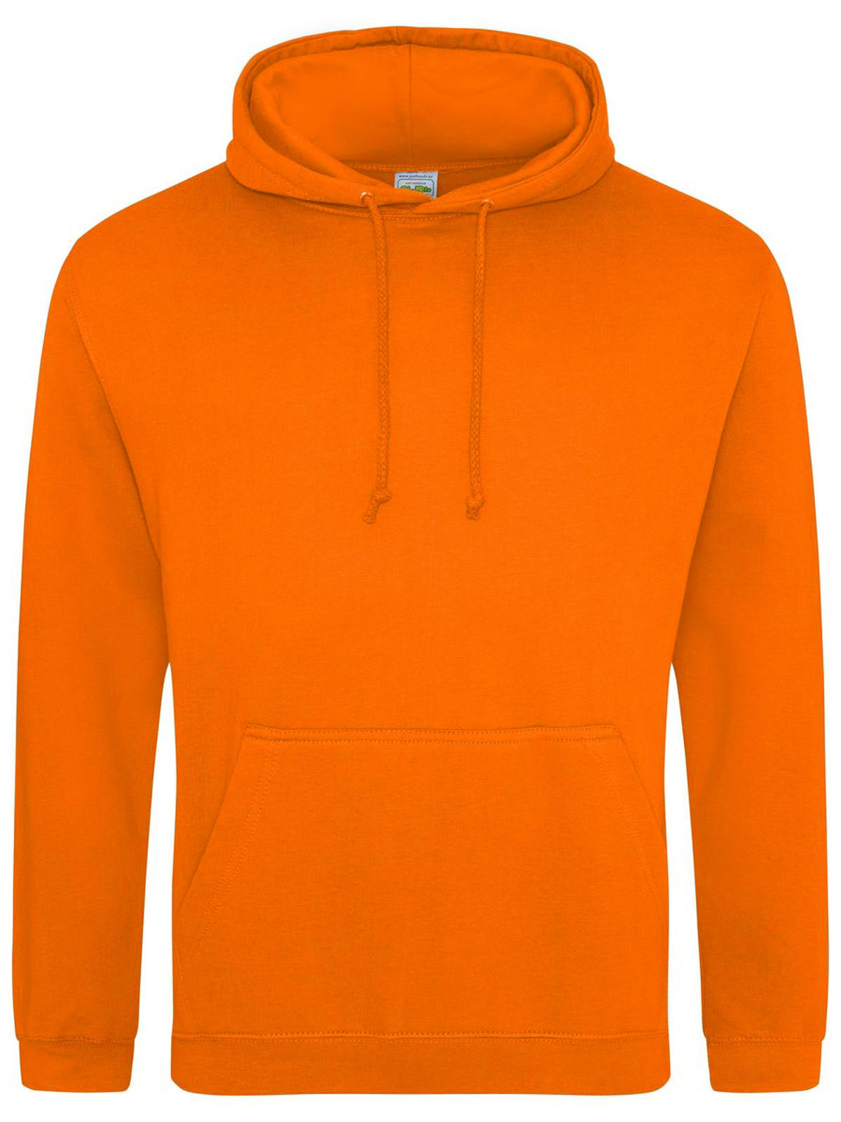 College Hoodie - Felpa cappuccio Just Hoods by AWDis Orange Crush