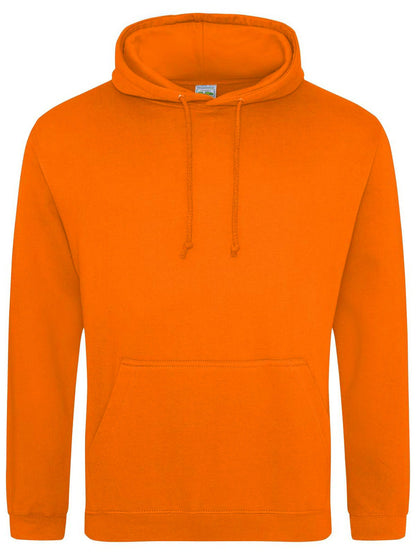 College Hoodie - Felpa cappuccio Just Hoods by AWDis Orange Crush