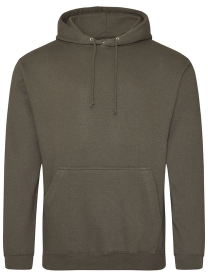 College Hoodie - Felpa cappuccio Just Hoods by AWDis Olive Green