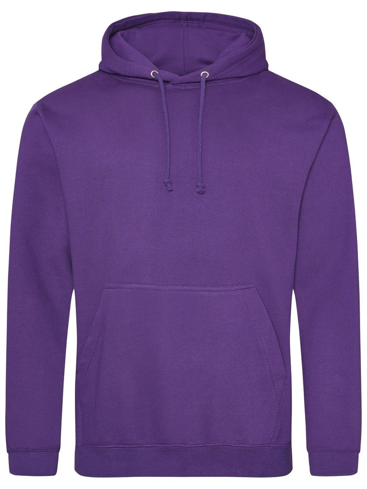 College Hoodie - Felpa cappuccio Just Hoods by AWDis Purple