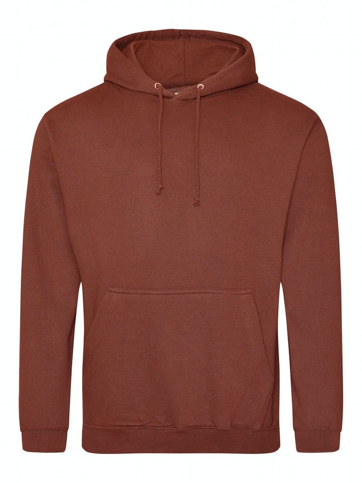 College Hoodie - Felpa cappuccio Just Hoods by AWDis Red Rust