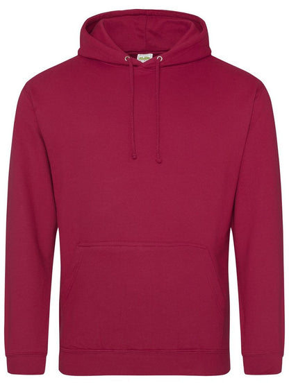 College Hoodie - Felpa cappuccio Just Hoods by AWDis Red Hot Chilli