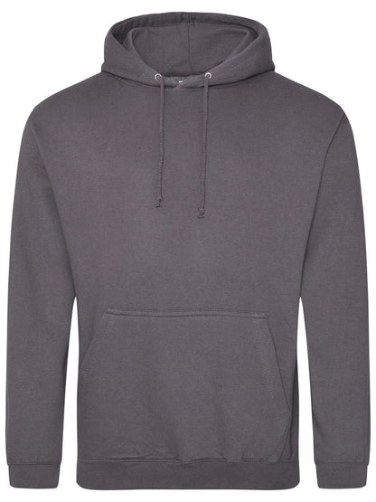College Hoodie - Felpa cappuccio Just Hoods by AWDis Steel Grey