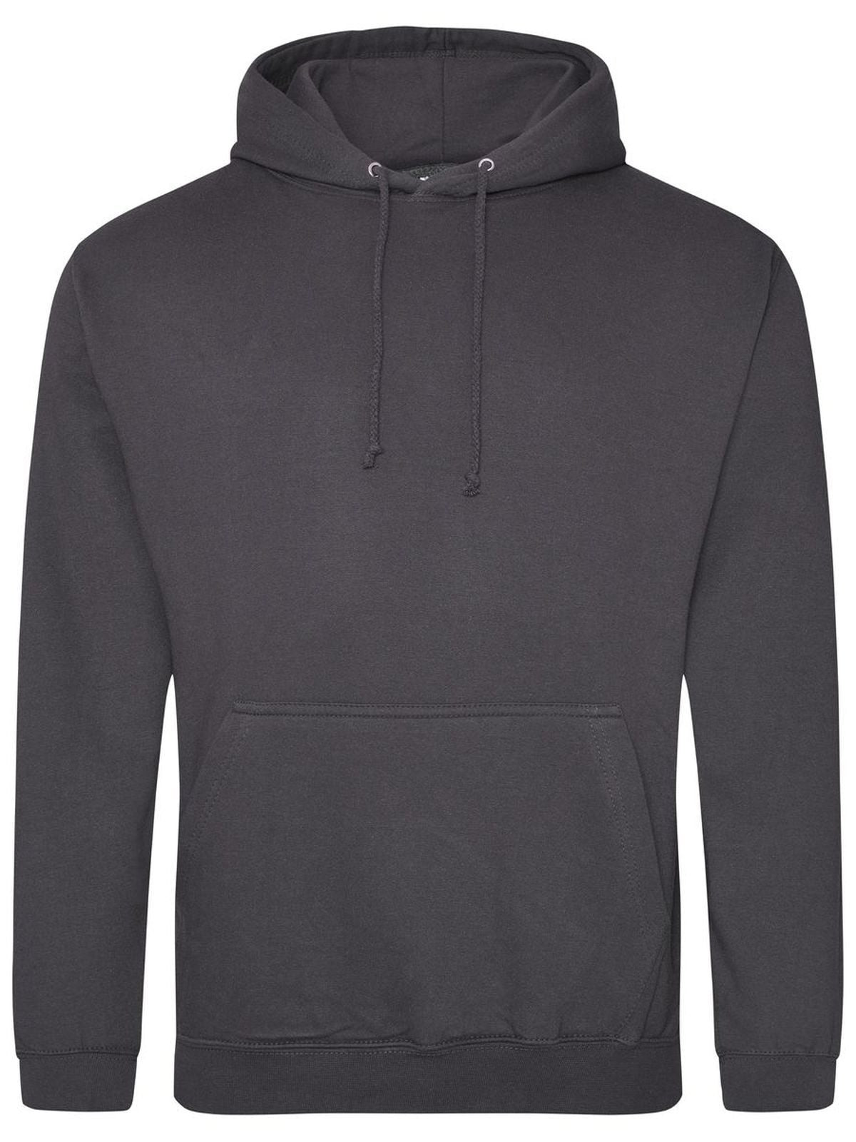 College Hoodie - Felpa cappuccio Just Hoods by AWDis Storm Grey