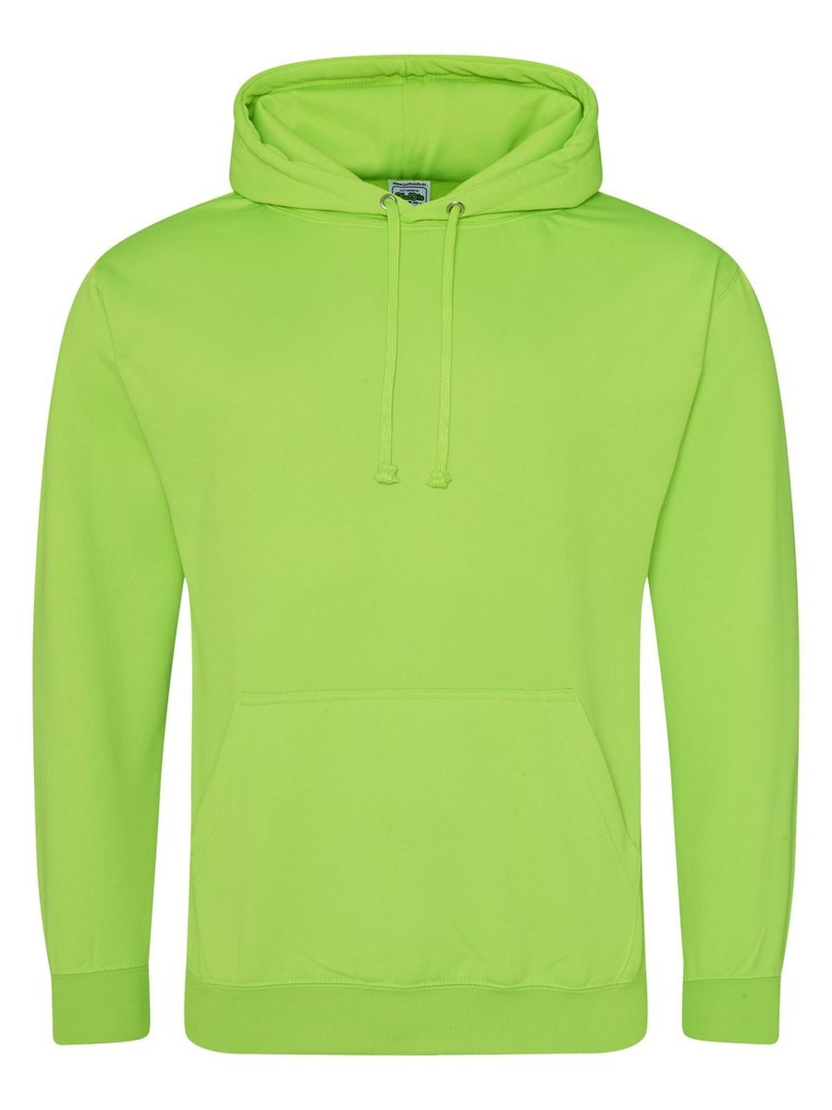 Electric Hoodie Just Hoods by AWDis Electric Green