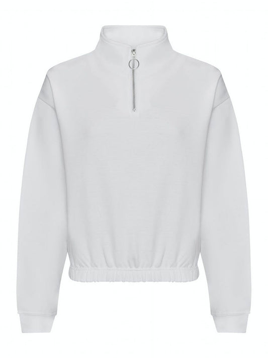Women's Cropped ½ Zip Sweat