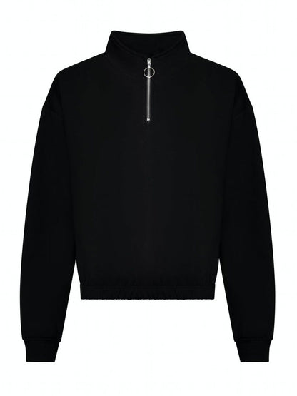 Women's Cropped ½ Zip Sweat