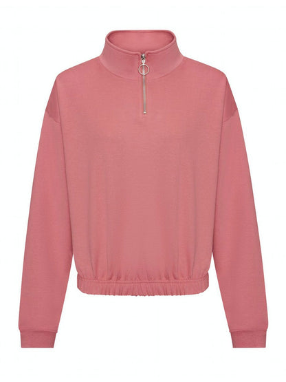 Women's Cropped ½ Zip Sweat