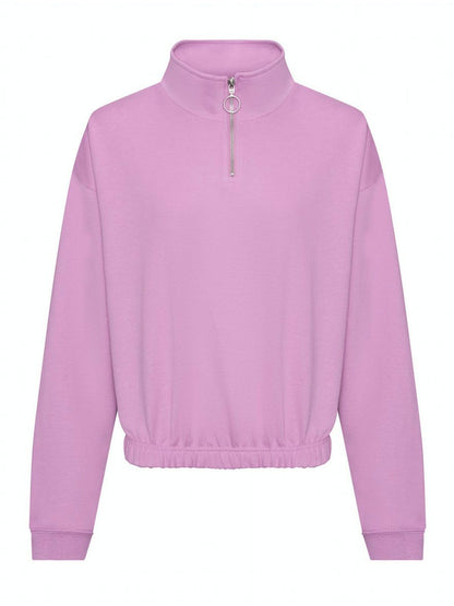 Women's Cropped ½ Zip Sweat