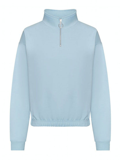 Women's Cropped ½ Zip Sweat