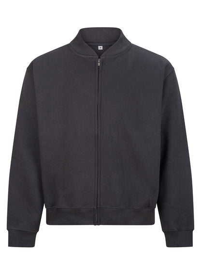 Signature Heavyweight Bomber Sweat Just Hoods by AWDis Solid Charcoal