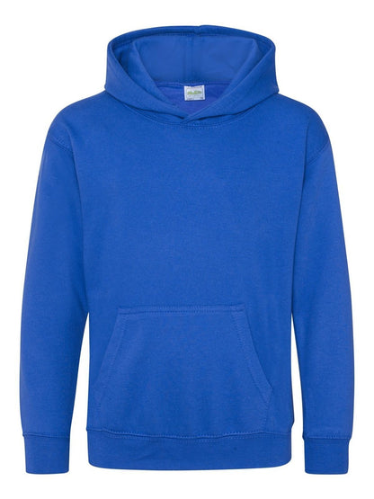 Kids Organic Hoodie Just Hoods by AWDis Royal Blue