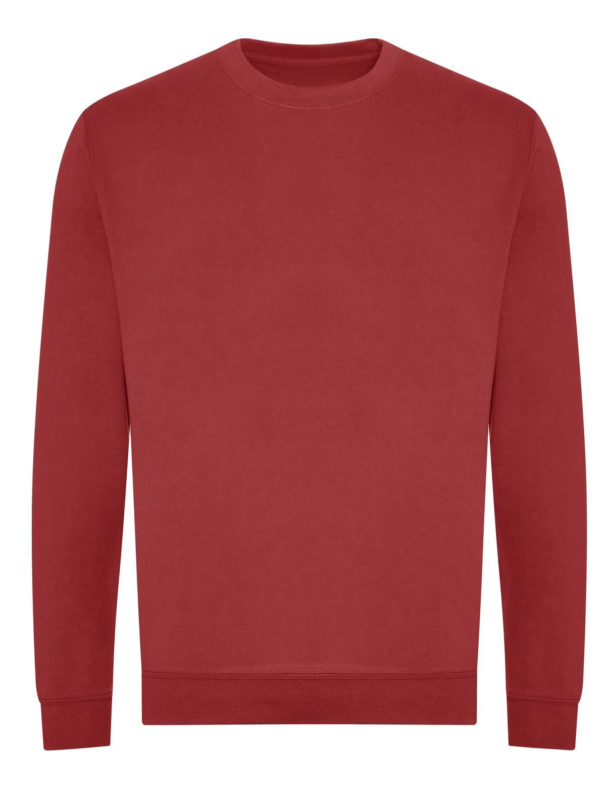 Organic Sweat Just Hoods by AWDis Fire Red