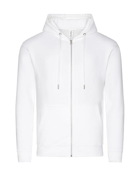 Organic Zoodie Just Hoods by AWDis Arctic White