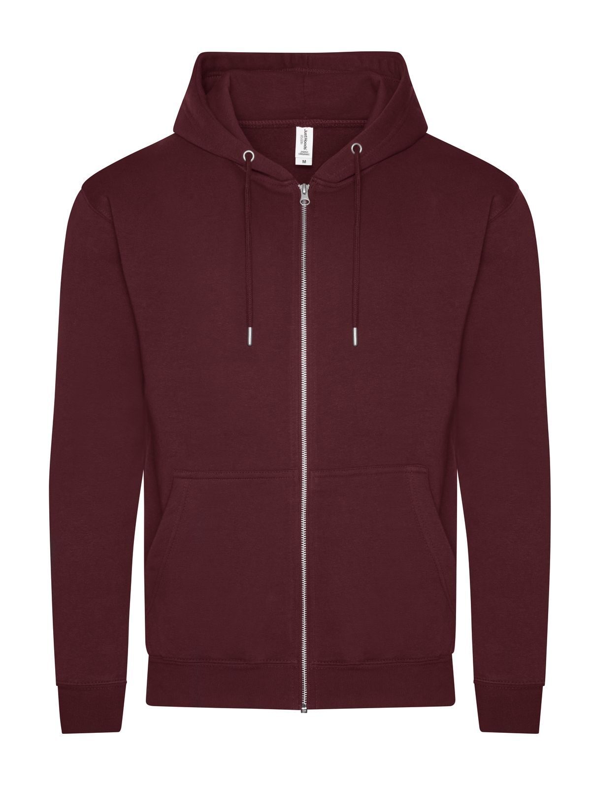 Organic Zoodie Just Hoods by AWDis Burgundy