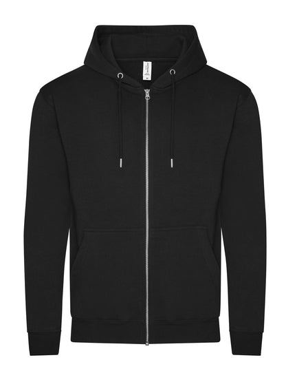 Organic Zoodie Just Hoods by AWDis Deep Black