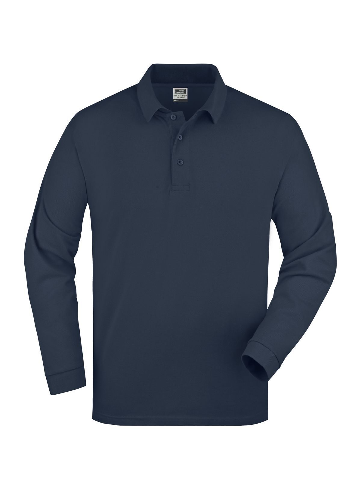 Polo Piqué Long-Sleeved Daiber Navy