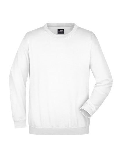 Round Sweat Heavy Daiber White