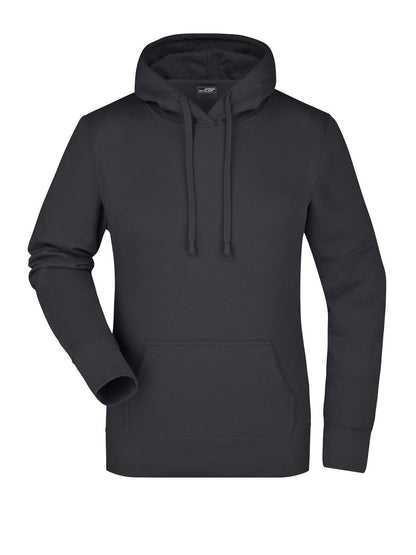 Ladies' Hooded Sweat Daiber Black