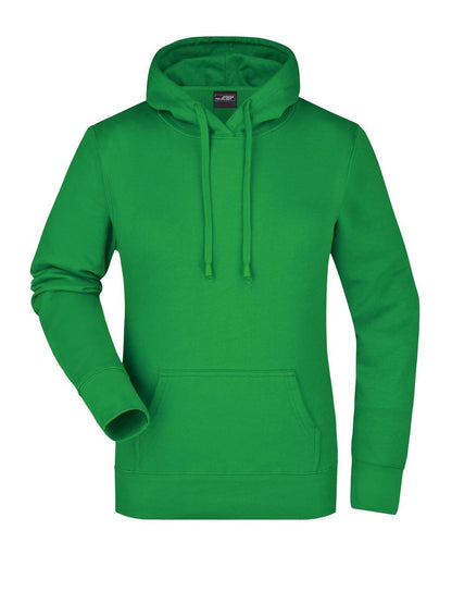 Ladies' Hooded Sweat Daiber Fern-Green