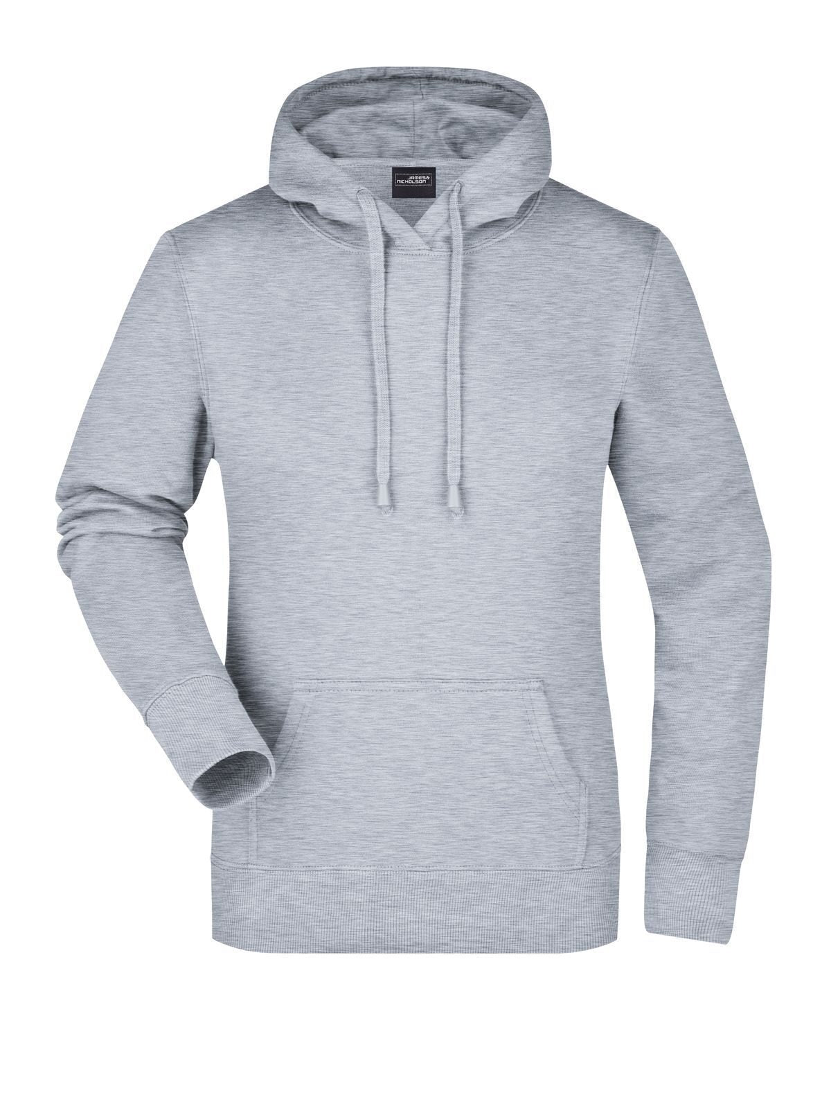Ladies' Hooded Sweat Daiber Grey-Heather