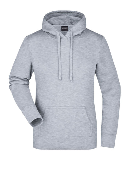 Ladies' Hooded Sweat Daiber Grey-Heather